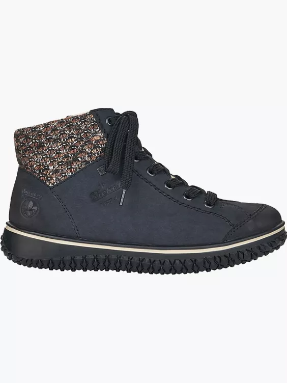 Rieker Damen Schnürschuhe in blau