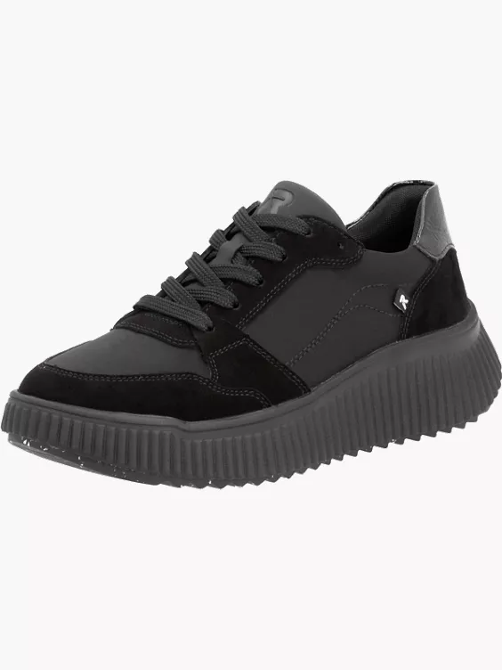 Damen Sneaker Low in schwarz