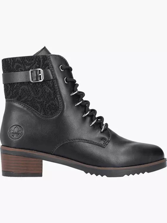 Rieker Damen Stiefeletten in schwarz