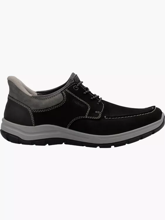 Rieker Herren Slipper in schwarz