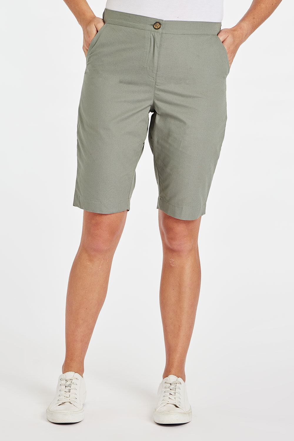 Elasticated Shorts with Pockets