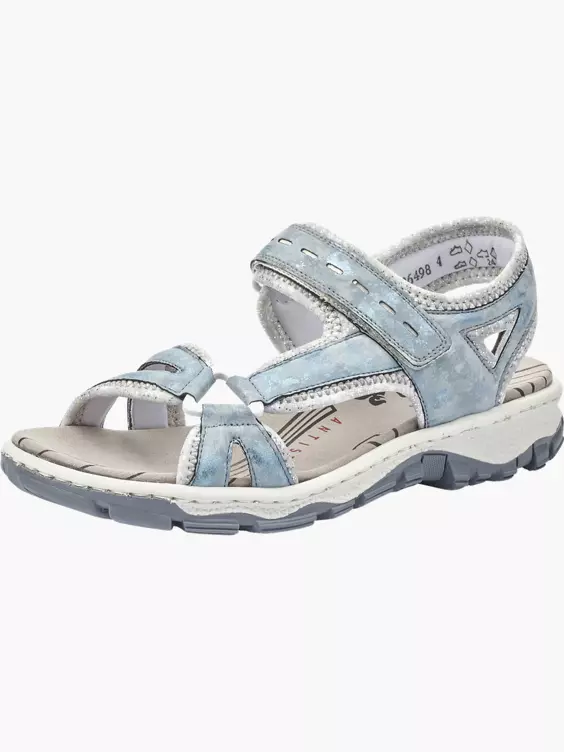 Rieker Damen Trekkingsandalen in blau