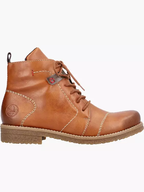 Rieker Damen Schnürstiefel in braun