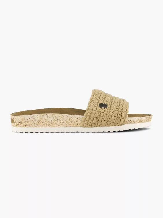 ESPRIT Pantolette in beige