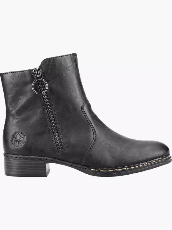 Rieker Damen Stiefeletten in schwarz