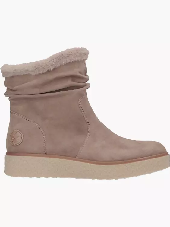 Rieker Damen Kurzstiefel in beige