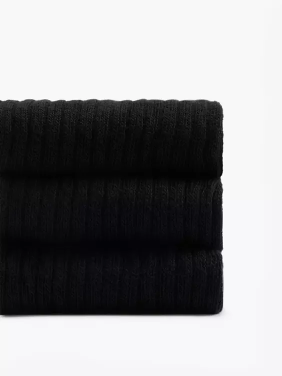 FILA Socken 3er Pack in schwarz