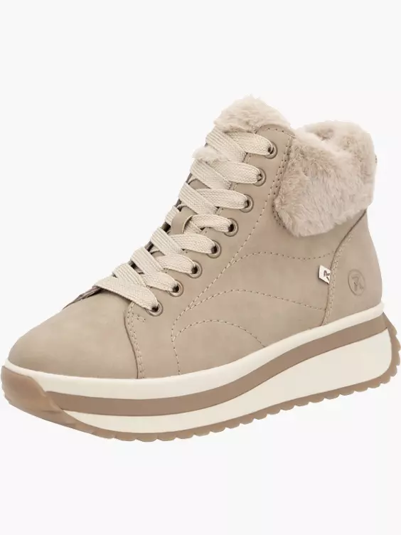 Damen Sneaker High in beige
