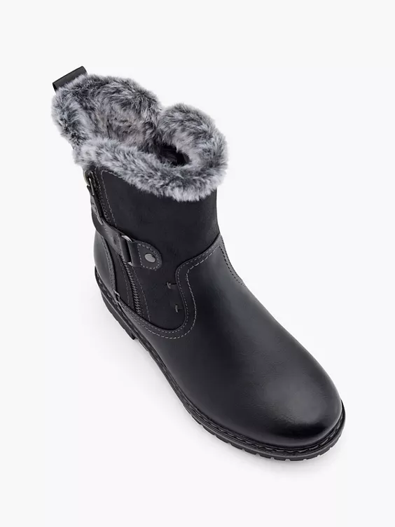 Easy Street Komfort Boots in schwarz