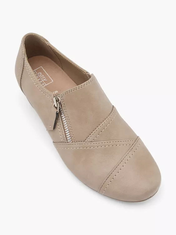 Easy Street Komfort Hochfront Pumps in taupe