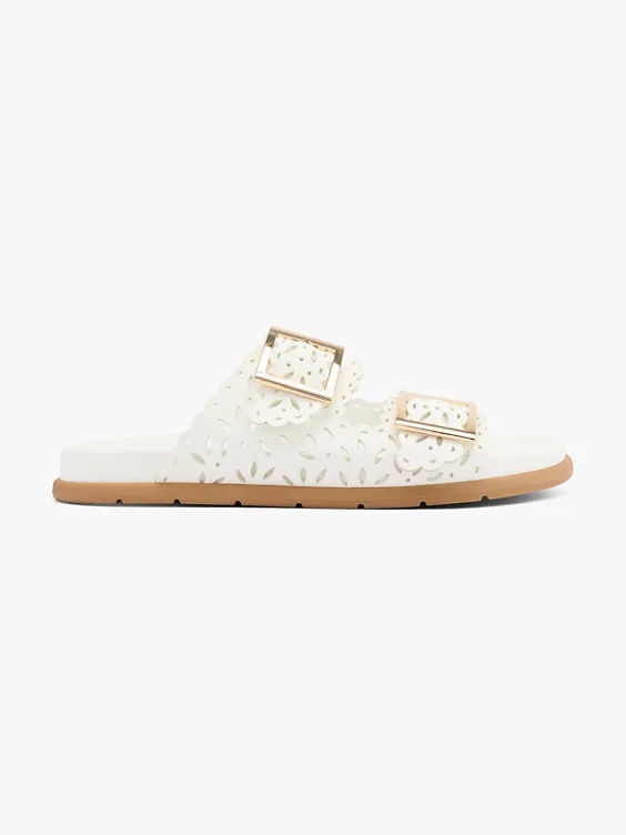 Catwalk Pantolette in weiß
