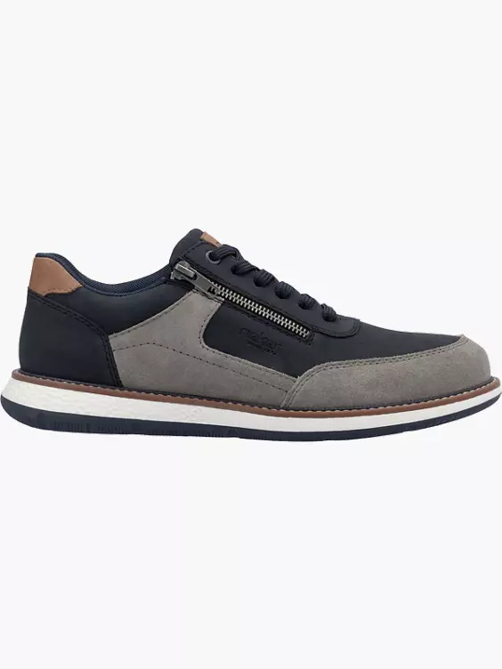 Rieker Herren Schnürschuhe in blau