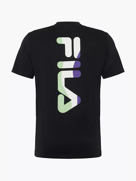 FILA T-Shirt in schwarz