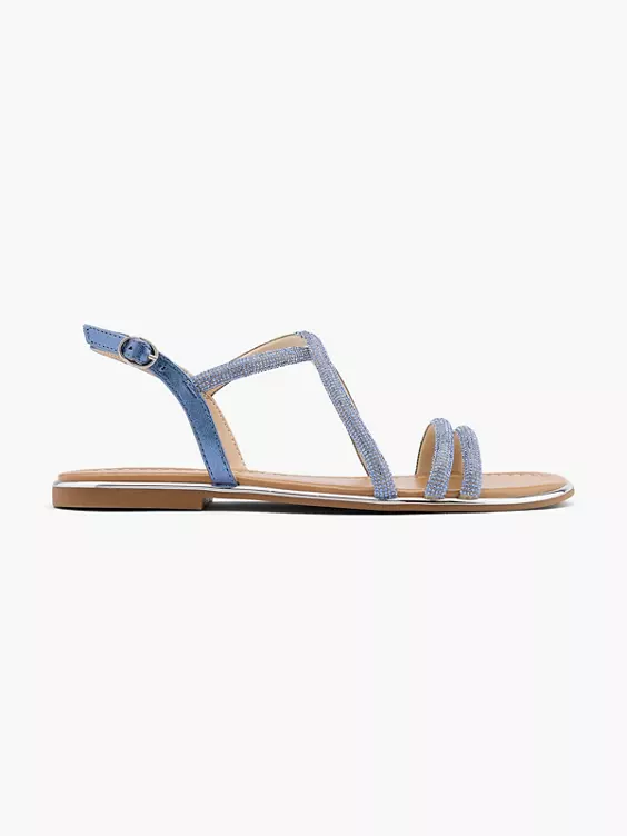 Catwalk Sandale in blau