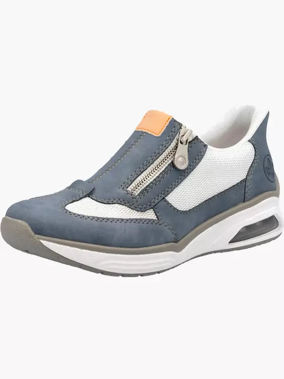 Rieker Damen Slipper in blau