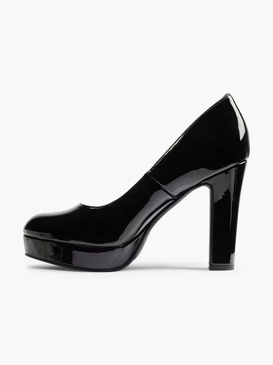 Graceland Pumps in schwarz