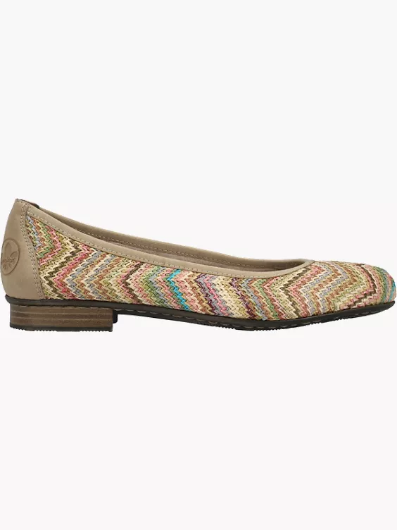 Rieker Damen Ballerinas in multicolor