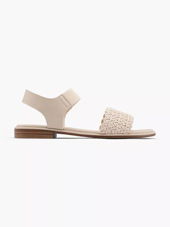 Graceland Sandale in beige