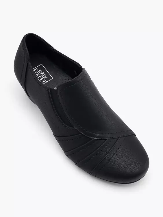Easy Street Komfort Hochfront Pumps in schwarz