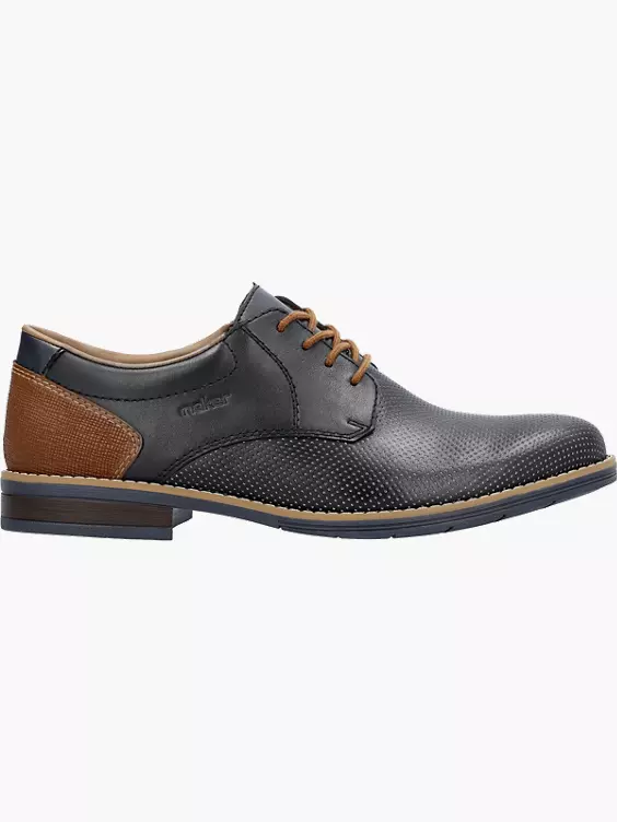 Rieker Herren Schnürschuhe in blau