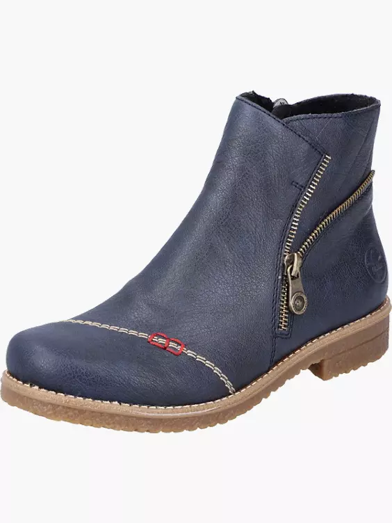 Rieker Damen Kurzstiefel in blau