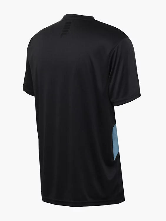 FILA T-Shirt in schwarz