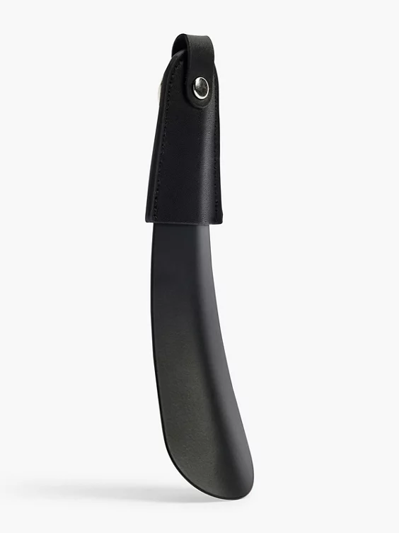 DEICHMANN Metall Schuhanzieher 16 cm in schwarz