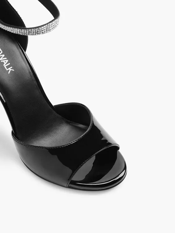 Catwalk Sandalette in schwarz