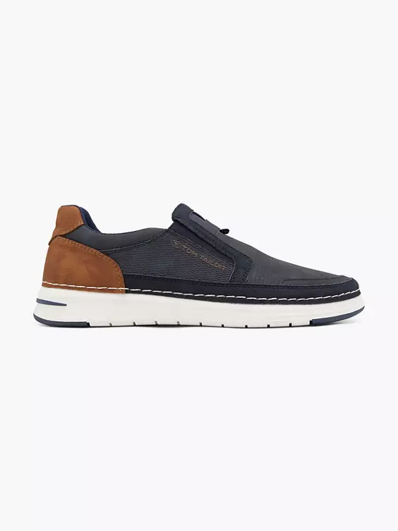 TOM TAILOR Slipper in blau