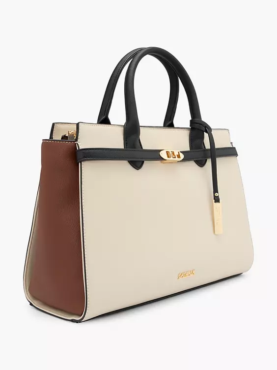 Catwalk Handtasche in beige
