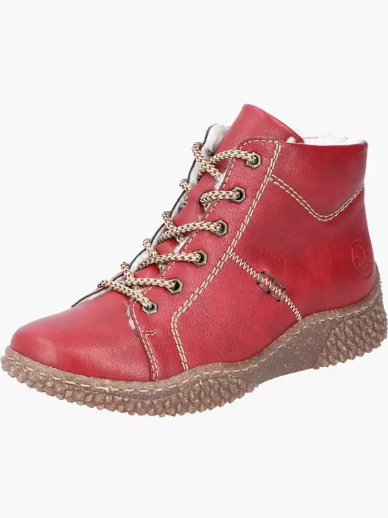 Rieker Damen Kurzstiefel in rot