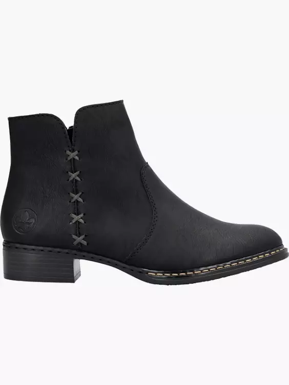 Rieker Damen Stiefeletten in schwarz