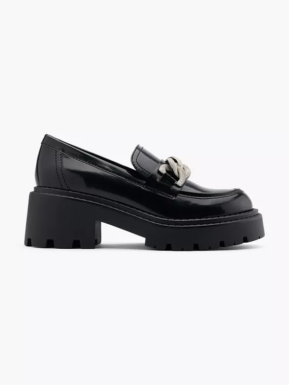 Catwalk Chunky Loafer in schwarz