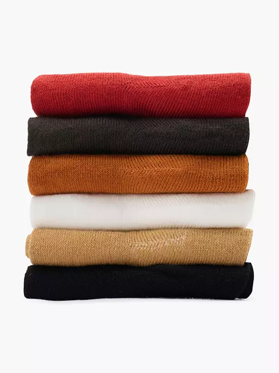 DEICHMANN 6er Pack Socken in multicolor