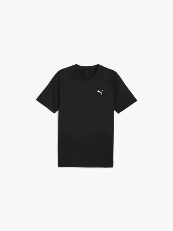 PUMA T-Shirt in schwarz