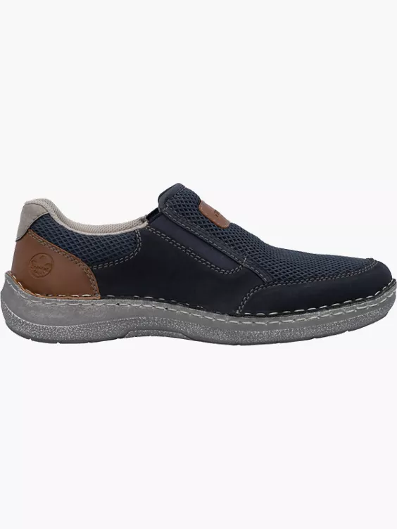 Rieker Herren Slipper in blau