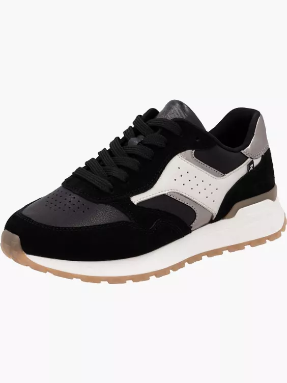Damen Sneaker Low in schwarz