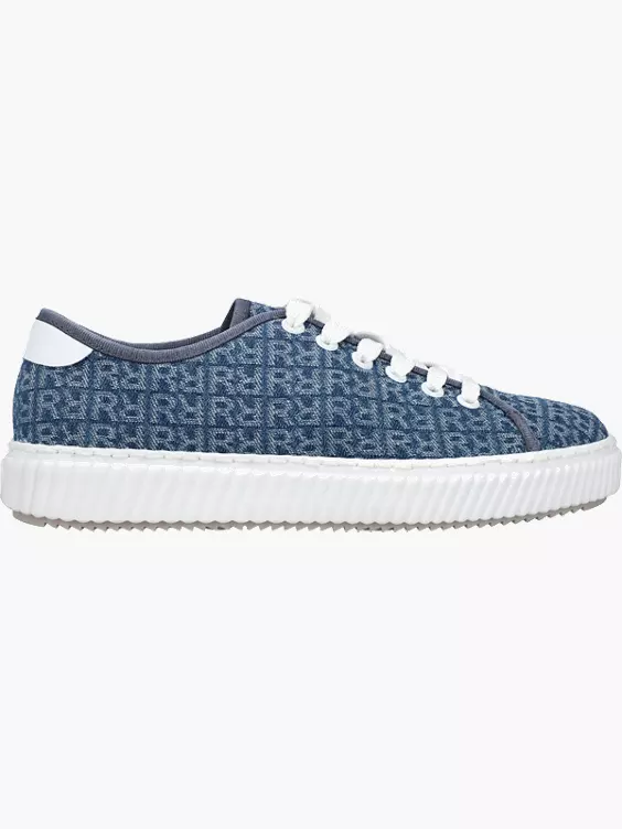 Rieker Damen Sneaker Low in blau