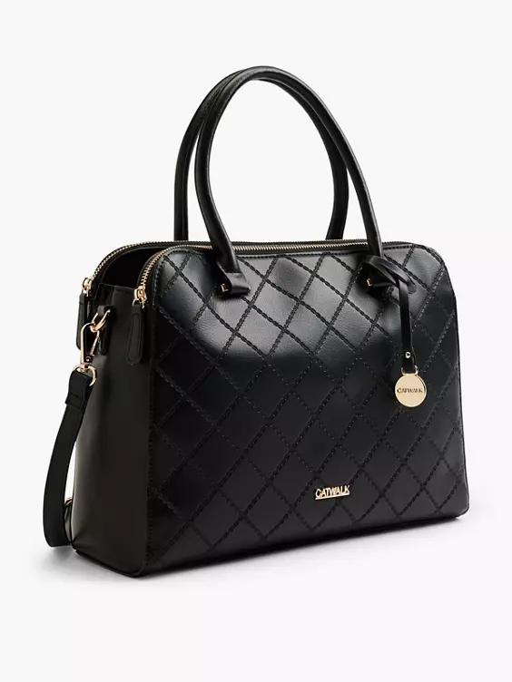 Catwalk Handtasche in schwarz
