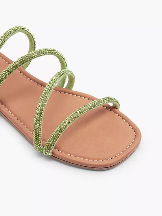 Catwalk Pantolette in grün