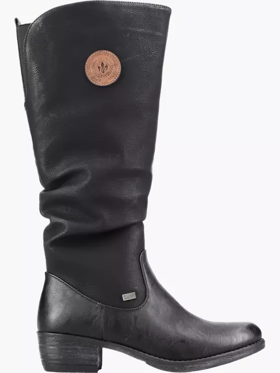Rieker Damen Hochschaftstiefel in schwarz