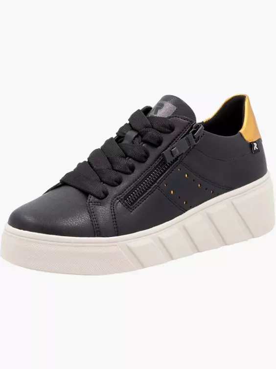 Damen Sneaker Low in schwarz