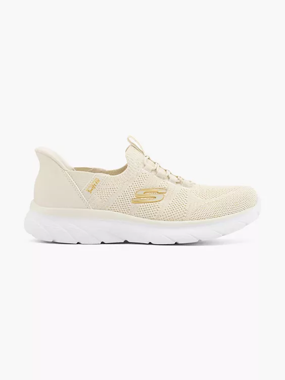 Skechers Slip on Sneaker SWIFT FIT SOLE PROVIDER in beige