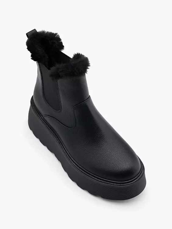 Catwalk Chelsea Boots in schwarz
