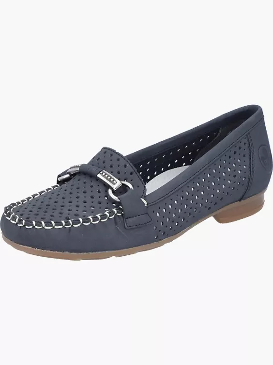 Rieker Damen Loafer in blau