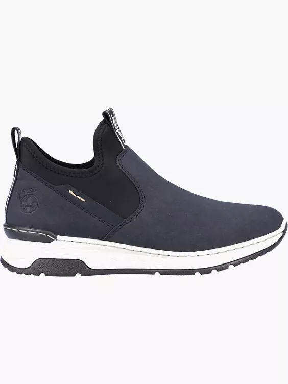 Rieker Damen Slipper in blau
