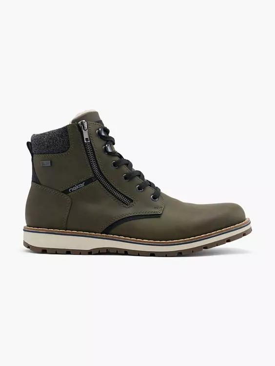 Rieker Schnürboots in grün