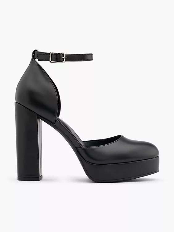 Catwalk Spangenpumps in schwarz