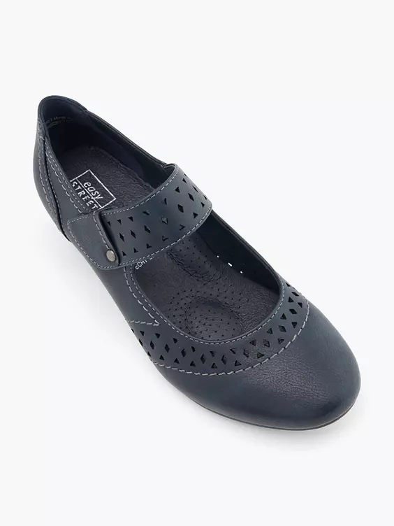 Easy Street Komfort Pumps in blau