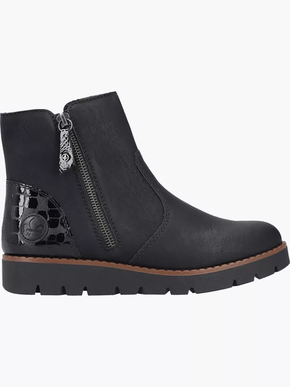 Rieker Damen Kurzstiefel in schwarz